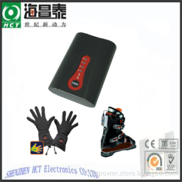 7.4V Li-ion Heated Gloves Clothes Ski Battery